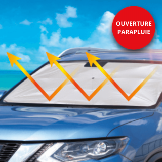 Pare-brise Parasols UV Protection pour Parasol de voiture Film de pare-soleil  Visière Fenêtre avant Parasol Couvercle Accessoires