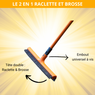 1 Raclette 2 En 1 Pour Le Nettoyage Des Vitres Kit De - Temu Belgium