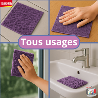 Lot De 4 Chiffons De Rechange Pour Aspirateur Robot Vexilar W9 - Serpillères En Microfibre Lavables