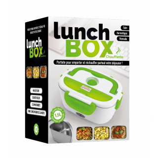 La luchbox chauffante, 🍽 Terminé les pauses déj' qui manquent de saveur !  Pratique, hermétique et transportable, la lunchbox chauffante va vite faire  partie de votre quotidien, By GiFi