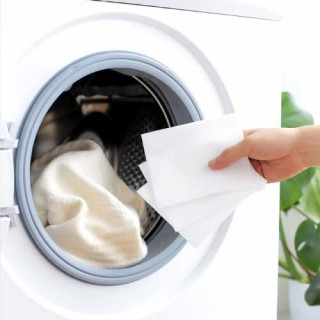 Feuilles de lessive biodégradable - VENTEO - Lingettes  écologique/hypoallergénique/ultraconcentrée - Eau froide/chaude - 30 lavages